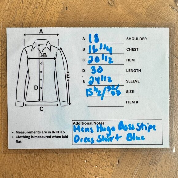 Hugo Boss Regular Fit Striped Cotton Long Sleeve Dress Shirt - Picture 8 of 8